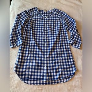 Duluth 100% Organic Cotton Shirt Women Small